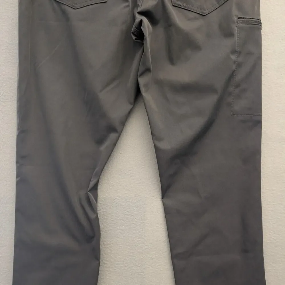 Copper & Oak Supply Co. Tech Utility Pants Mens 34x32 Gray Straight Fit Outdoor